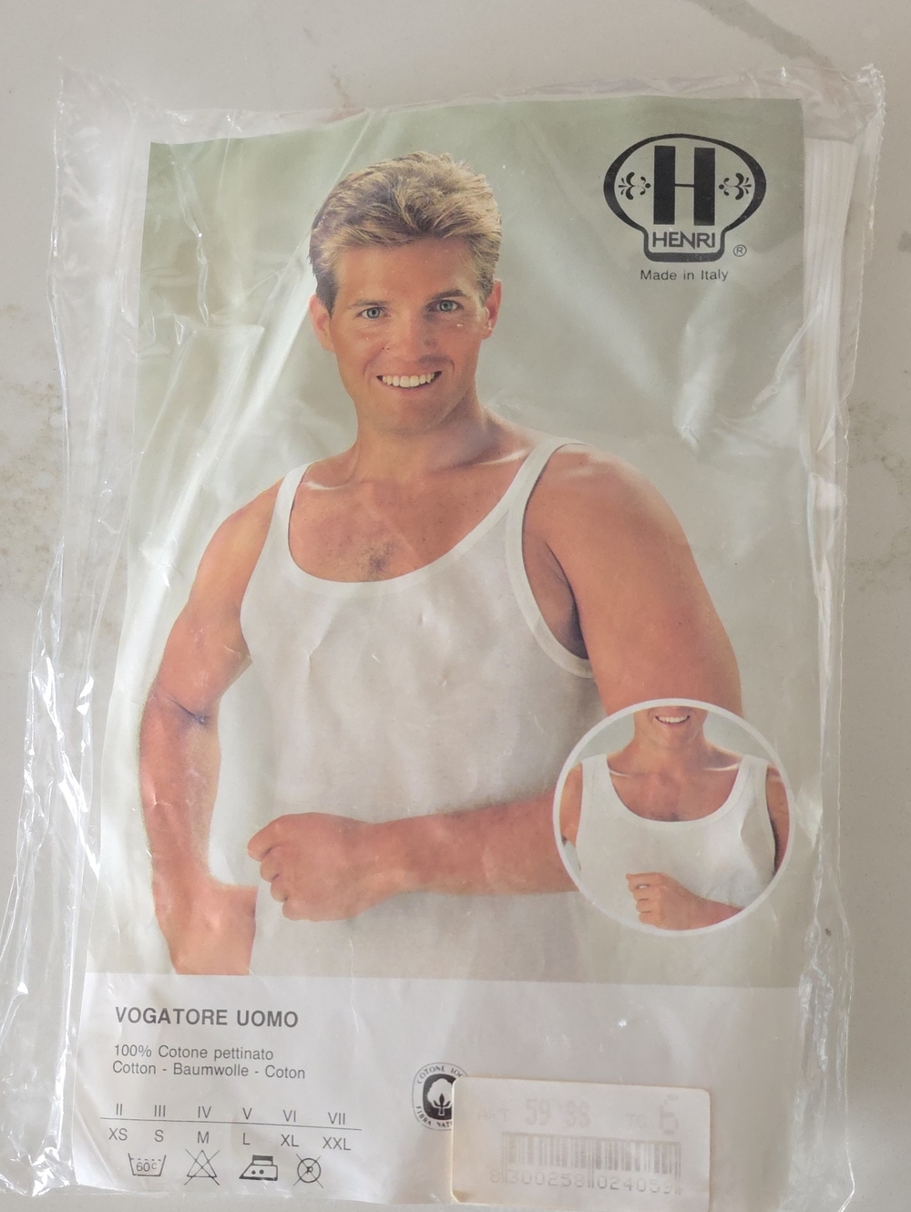 NWT Henri Men's White Ribbed Cotton Tank Tops.        5/$40 Or $10 Each.